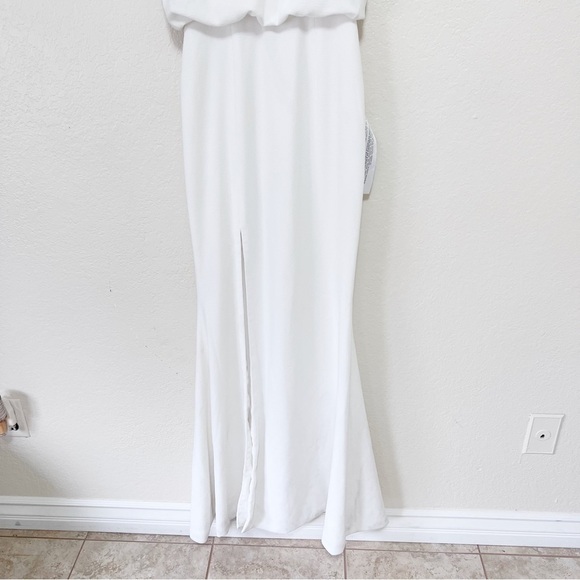 NEW Dress the Population Gracelyn Blouson Jersey Gown size xxs - Picture 9 of 12